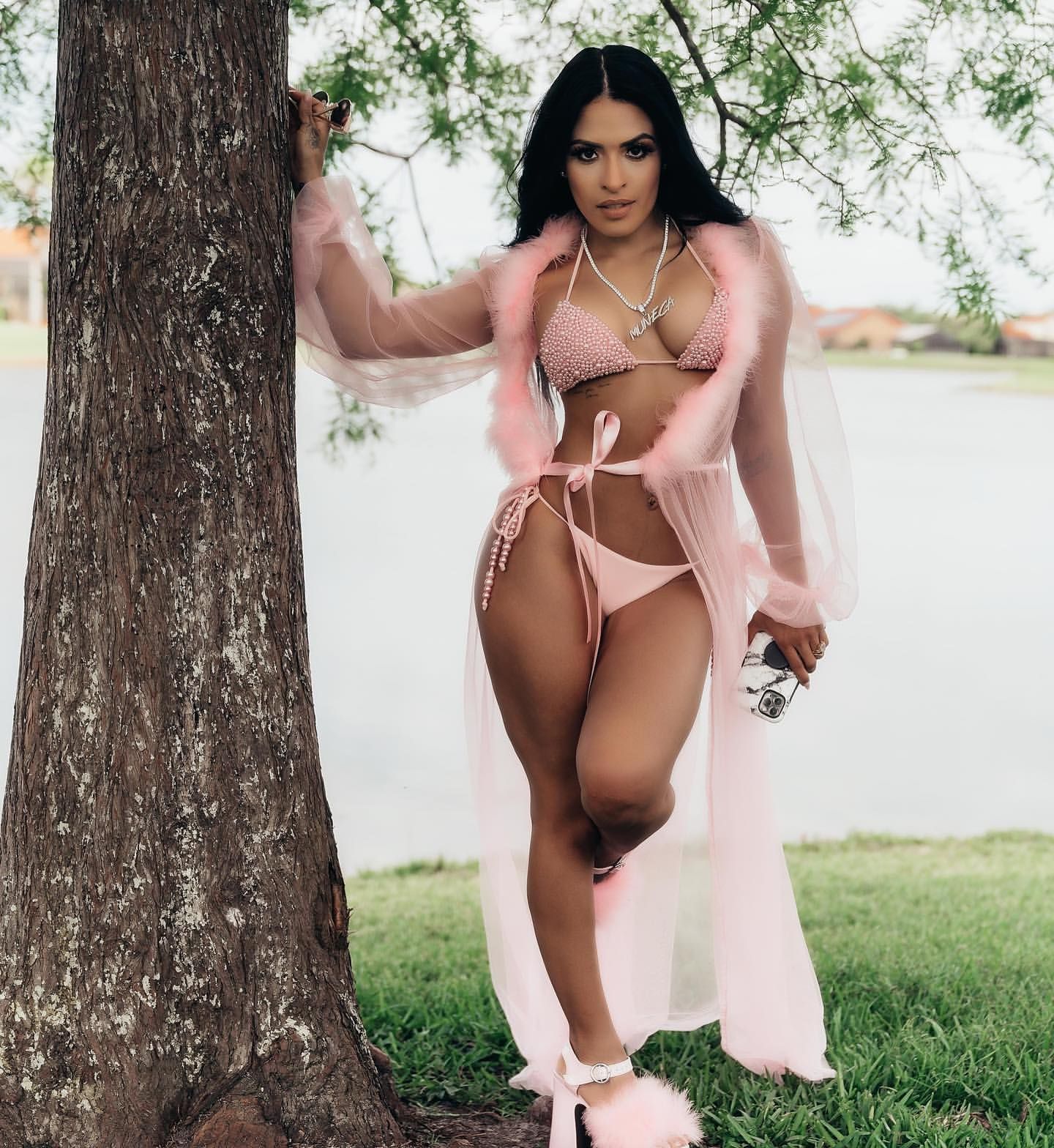 Zelina Vega Shows Her Tits in a Bikini | TheFappening!
