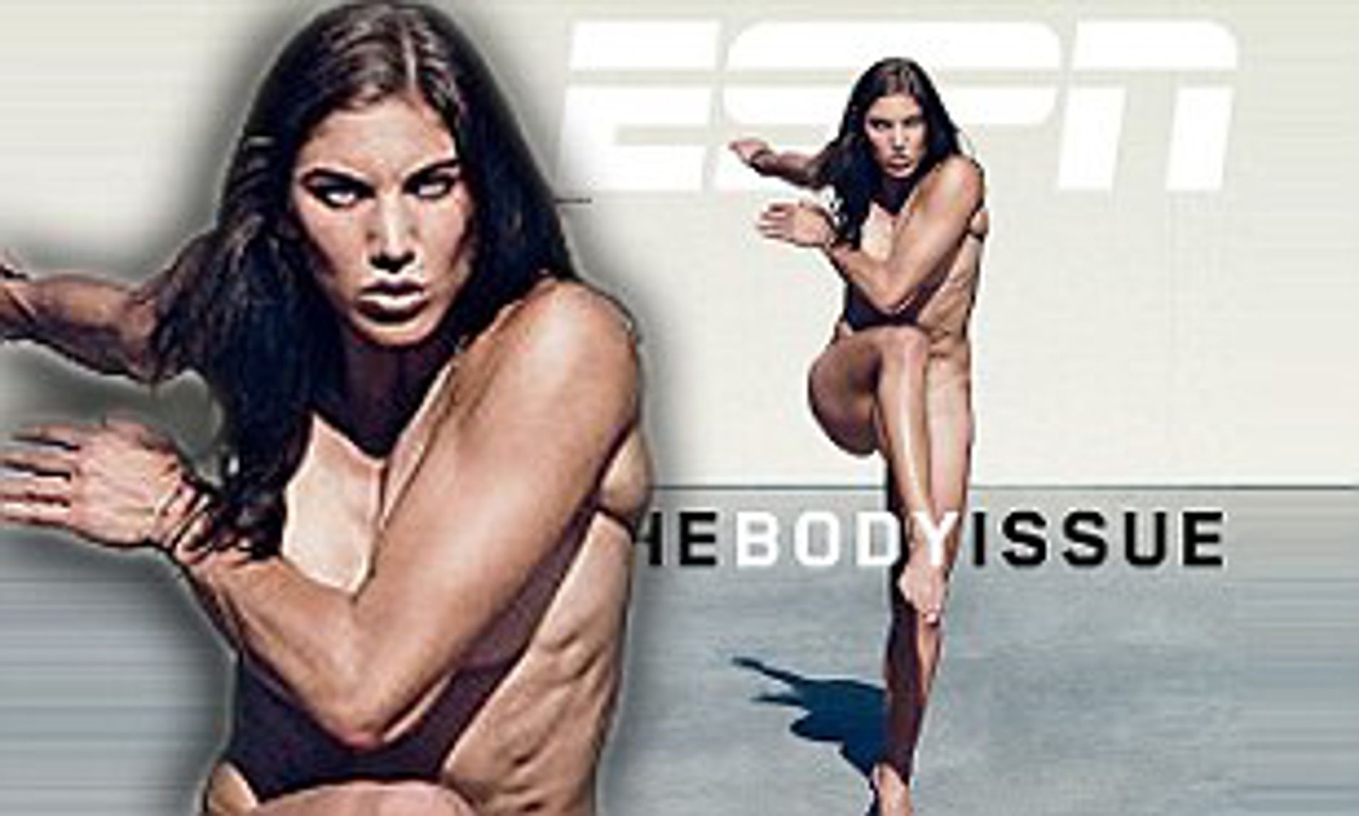 Hope Solo strikes an athletic pose to flaunt her supremely toned figure for  nude magazine cover | Daily Mail Online