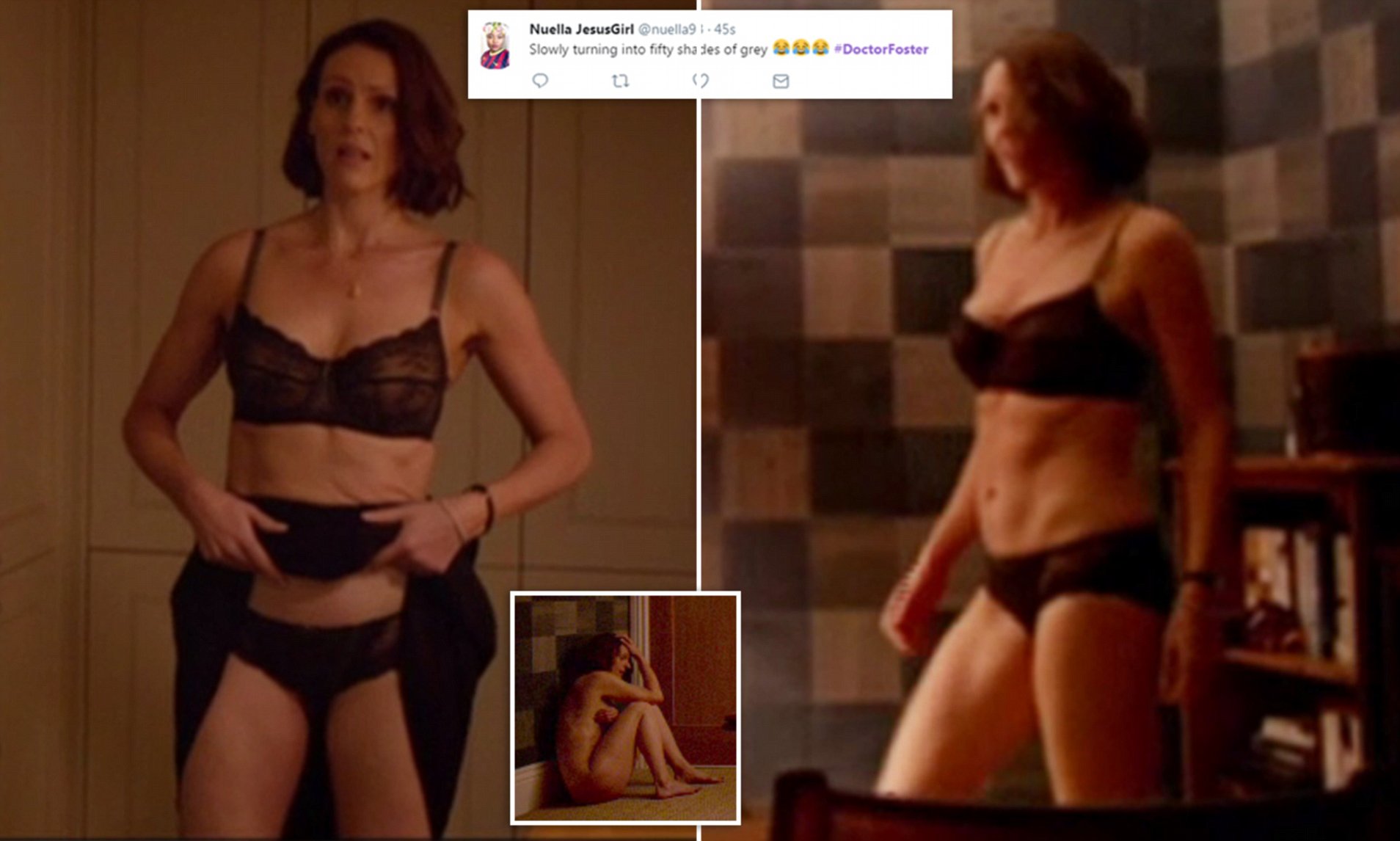 Suranne Jones stuns as she goes nude in Doctor Foster | Daily Mail Online