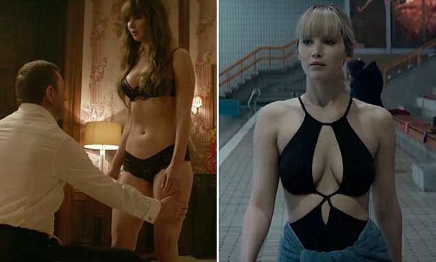 Jennifer Lawrence opens up about her nipples in Red Sparrow | Daily Mail  Online