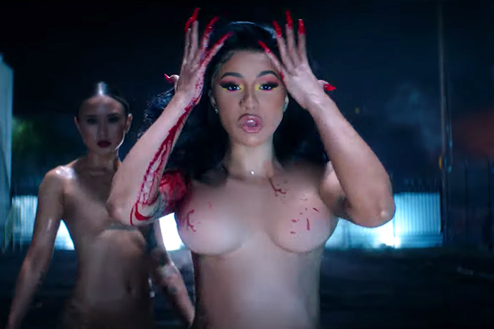 Cardi B goes to court, jailed, and featured naked in intense new video |  Spotify Promotion
