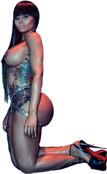 Blac Chyna Nude 02 (PNG) | Official PSDs