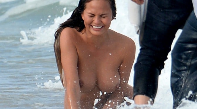 WOW! Chrissy Teigen NSFW Ocean Pics Are Sexy as Hell! [12 pics] – Celebrity  REVEALER