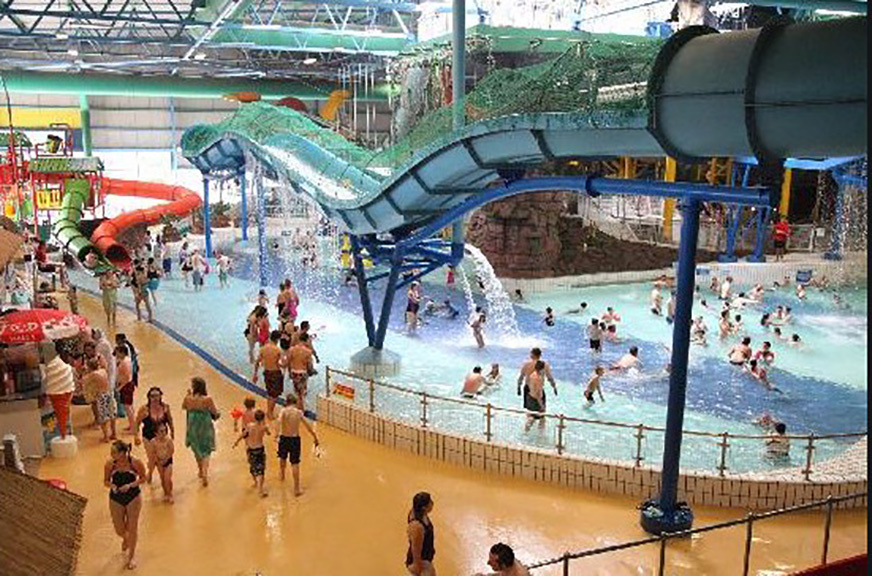 Controversial nude family swimming event returns to waterpark sparking  concerns paedophiles could prey on children