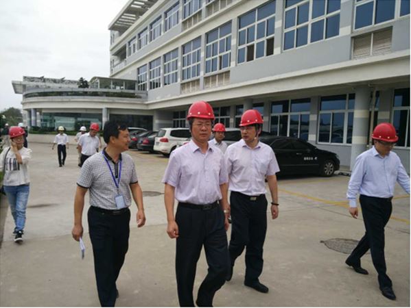 海门市长一行国庆节前检查慧聚乐鱼官方站页面登录入口-乐鱼(中国)
